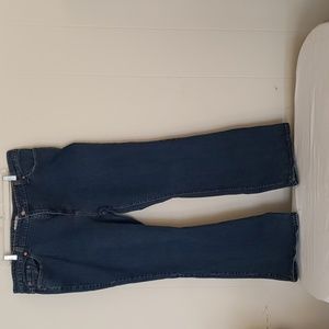 Womens Levi Jeans Boot Cut 515 Plus 24M